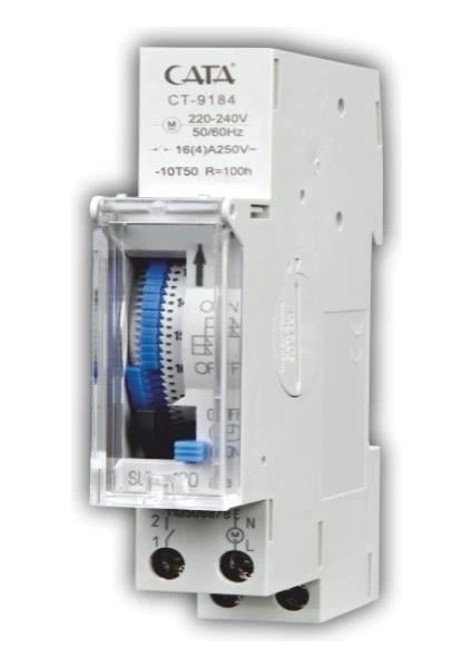 Cata Ct 9184 3500W 16A Otomat Tipi Zaman Saati fiyatları
