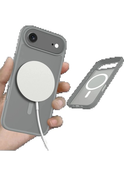 Bfs Apple iPhone 17 Air Jota Magsafe Kapak - Titan Gri fırsatları