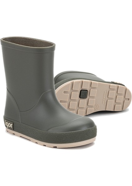 W10294 Yogı Dk Haki Erkek Çocuk Yağmur Çizmesi modelleri