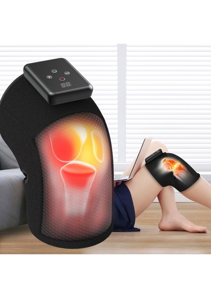 Şarjlı Isıtmalı Diz ve Omuz Masaj Aleti (Titreşimli)