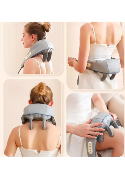 Isılı Titreşimli Masaj Aleti - Sırt, Boyun, Bacak, Omuz Rahatlatıcı Cihaz fiyatları