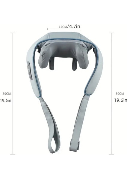 Isılı Titreşimli Masaj Aleti - Sırt, Boyun, Bacak, Omuz Rahatlatıcı Cihaz