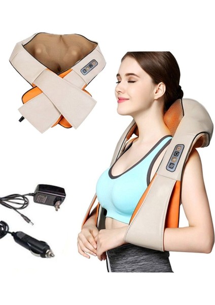 Ayarlanabilir Tüm Vücut ve Boyun Masaj Kemeri Yastığı, Rahatlatıcı Masaj Aleti modelleri