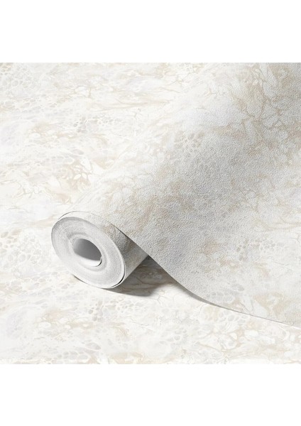 Modern Mermer Desenli Duvar Kağıdı 16,5 M², Şık ve Zarif Dekorasyon Için Ideal