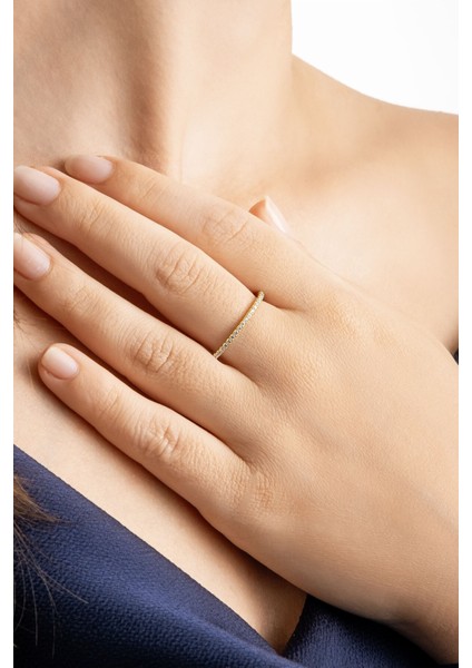 Parlak Taşlı, 18 Ayar Sarı Altın Kaplama Gümüş Tamtur Yüzük modelleri