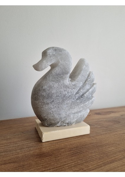 Turuncu Doğal Tuz Lambası, Ördek Motifli, Çankırı Doğal Tuz, Sıcak ve Şık Dekorasyon fırsatları