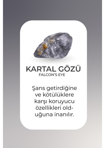 Doğal Kartal Gözü Taşlı 27 cm Gümüş Tesbih, Şık ve Zarif Tasarım