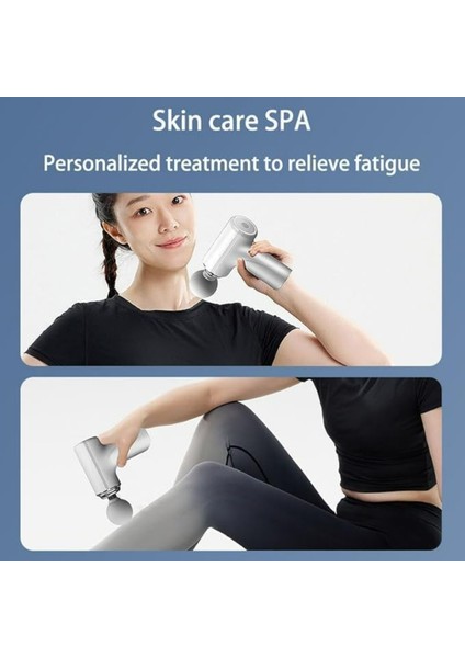 Su Yeşili Mini Tam Vücut Masaj Tabancası, Boyun, Omuz, Sırt Rahatlatıcı