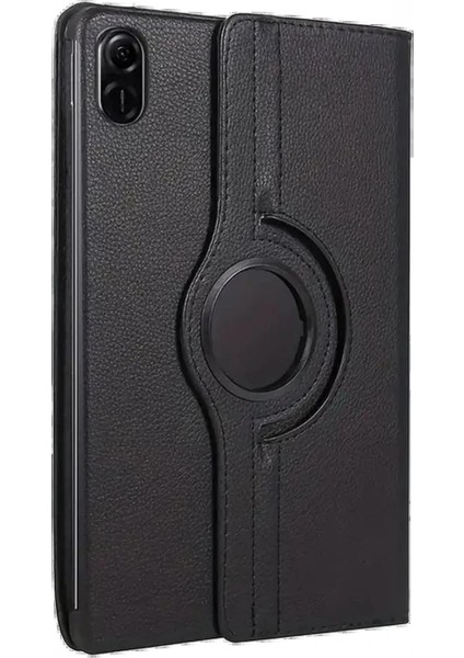 Huawei Honor Pad X8A Kılıf 360 Tablet Deri Kılıf - Siyah