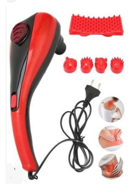 Çift Başlıklı Darbeli Masaj Robotu, Rahatlatıcı ve Güçlü Masaj Deneyimi fırsatları