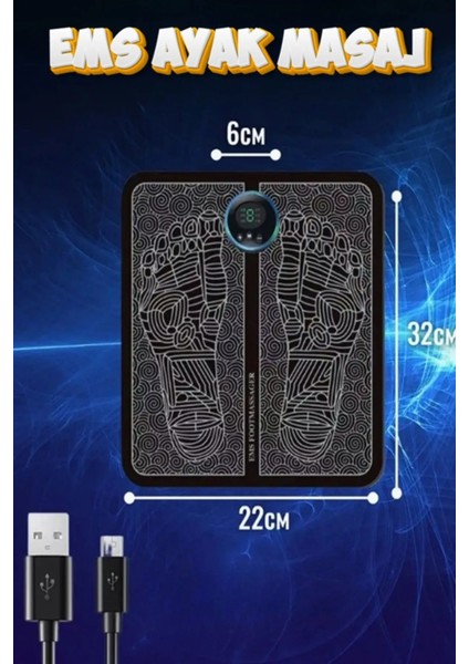 Iki Parçalı Elektronik Masaj Aleti, 8 Mod, 19 Kademeli, Dijital Ekranli