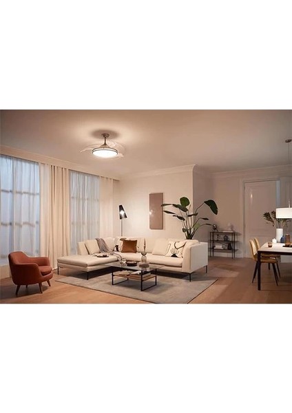 Philips Atlas Dc Fan Ceiling Tavan Vantilatörlü Armatür, Açılır/kapanır Kanatlı, Kumandalı fiyatları
