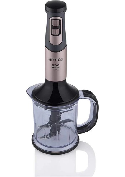 GH21593 Diva Trend El Blender Seti, 1200 W, Paslanmaz Çelik Bıçak, 1.2 L Hazne, Rose modelleri