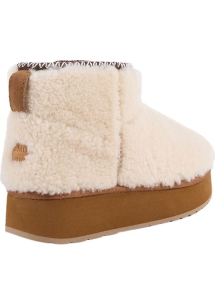 Stinger Micro Flatform Teddy Kadın Beyaz Bot indirimleri