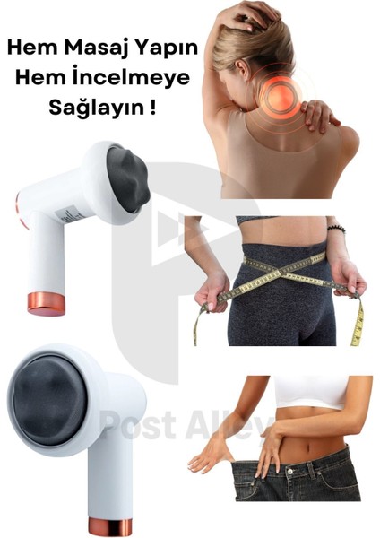 6 Modlu, Çok Amaçlı Titreşimli Vücut Masaj Aleti, Rahatlatıcı ve Şekillendirici