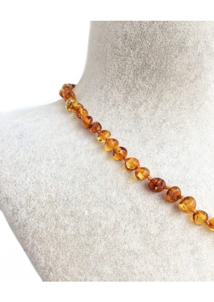 Karamel Renk Hakiki Baltık Damla Kehribar Kadın ve Erkek Kolye fiyatları