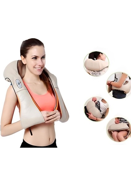 Isıtmalı Masaj Aleti, Boyun, Sırt, Omuz, Bel, Ayak ve Kol Için Rahatlatıcı Kullanım fiyatları