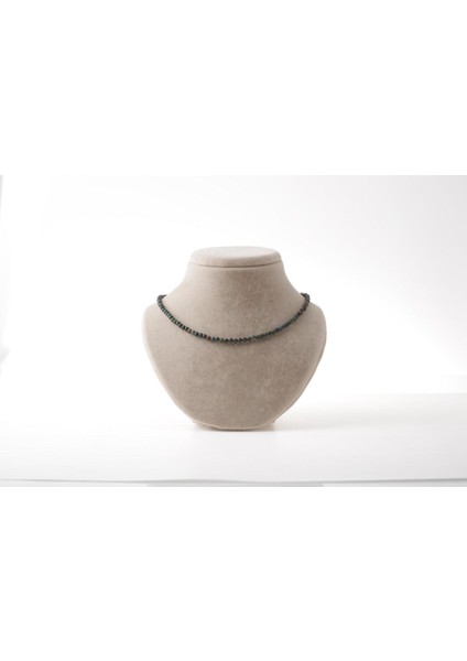 4mm Çok Renkli Doğal Taş Dizi Kolye, Enerji ve Şıklık Sunar fiyatları