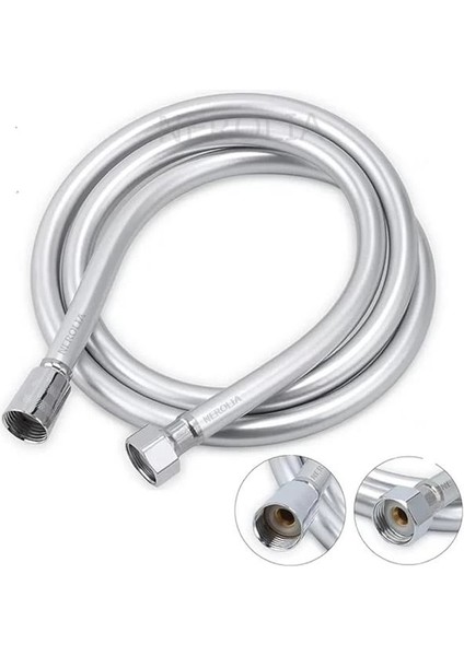 - dayanıklı paslanmaz duş spirali/ekstra uzun pvc banyo hortumu (pvc 150)