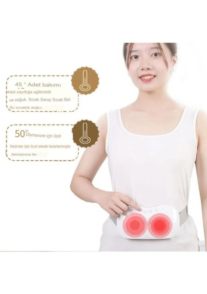 Isı ve Titreşimli Şarjlı Karın Desteği, Rahatlatıcı Özel Gün Kemeri fiyatları