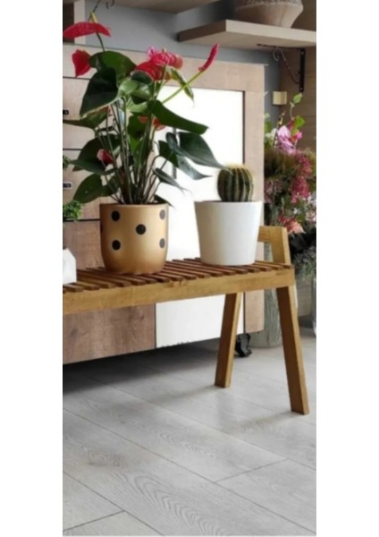 Ahşap Kahverengi Saksılık ve Çiçeklik Düzenleyici Raf Sehpa fiyatları