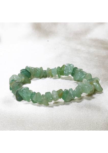 Yeşil Aventurin Taşlı Bileklik, Şık ve Doğal Takı Seçeneği