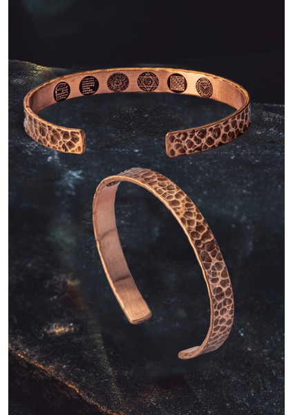 Doğal Taşlı Bakır Bileklik, Erkek Kadın Iç Zırh ve Koruma, Metal Kelepçe fiyatları