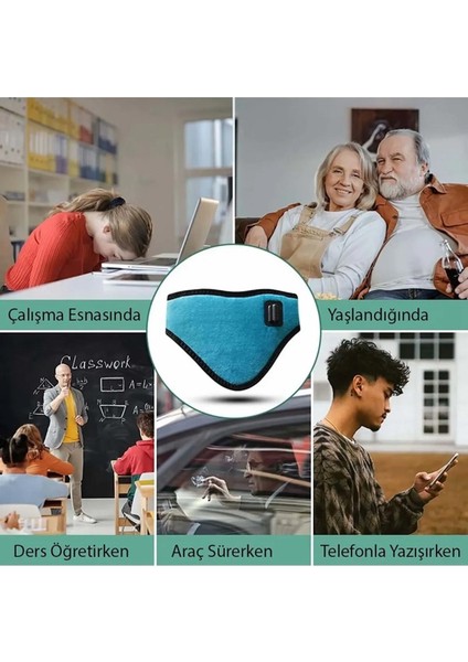 Zaman Ayarlı Boyun Masaj Aleti, Usb, 3 Seviye Sıcaklık, Elektrikli, Rahatlatıcı indirimleri