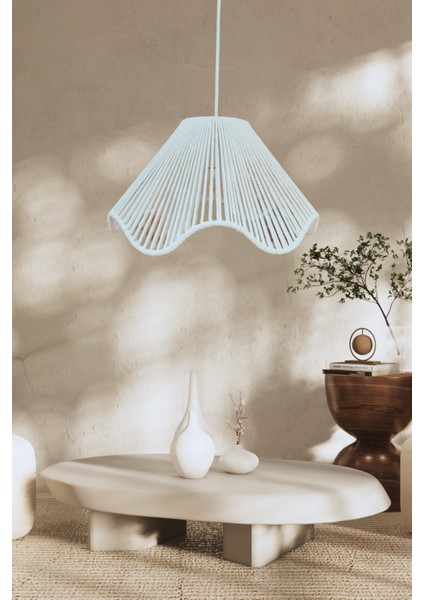 Hasır ve Bohem Tarz Avize, Oturma, Yatak Odası ve Mutfak Için Şık Aydınlatma Seçeneği