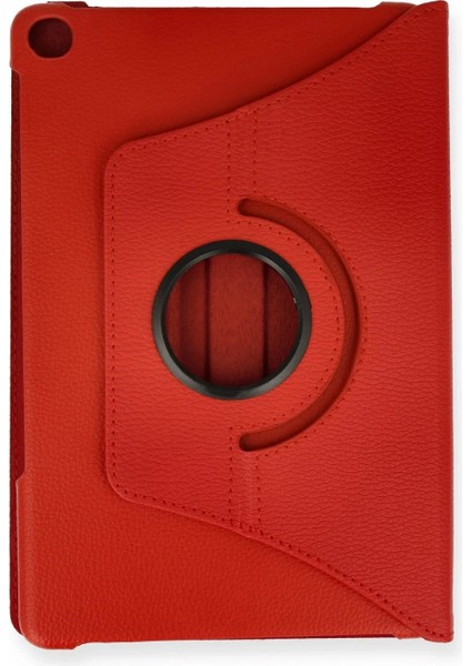Huawei Matepad T10S 10.1 Kılıf 360 Tablet Deri Kılıf - Kırmızı fiyatları