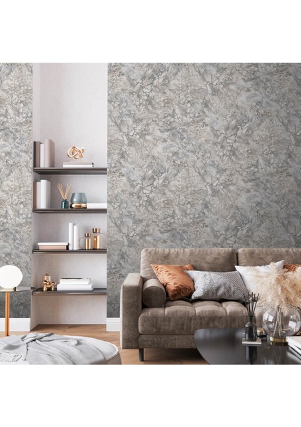 Gri Renkli Modern Duvar Kağıdı, Şık ve Şık Dekorasyon Seçeneği