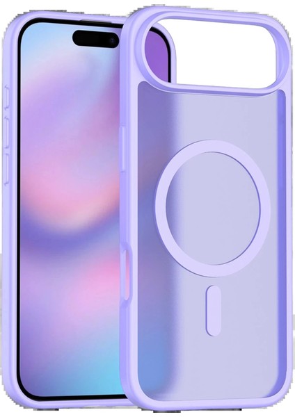 Bfs Apple iPhone 17 Air Jota Magsafe Kapak - Lila
