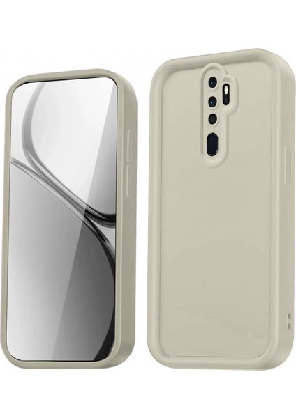 Xiaomi Redmi Note 8 Pro Kılıf Viera Silikon - Krem