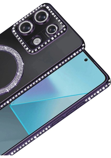 Bfs Xiaomi Redmi Note 13 Pro 4g Joke Simli Magneticsafe Kılıf - Derin Mor fiyatları