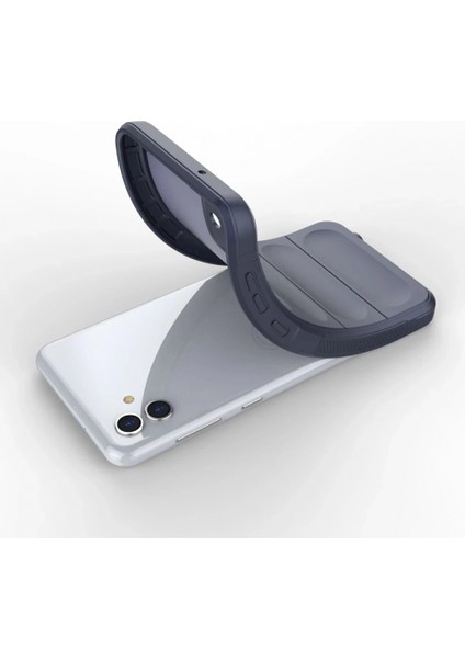 Samsung Galaxy A04 Kılıf Optimum Silikon - Lacivert fırsatları