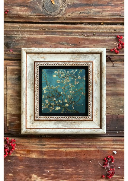 Renkli Taşlı Çerçeveli Duvar Tablosu 20X20 Cm, Dekor ve Hediye Seçeneği fiyatları