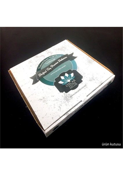 Renkli Taşlı Çerçeveli Duvar Tablosu 20X20 Cm, Dekor ve Hediye Seçeneği fırsatları