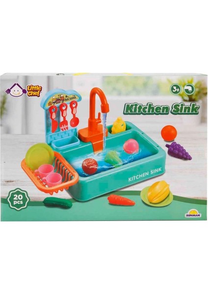 Bfs Little Chef Mutfak Lavabosu Oyun Seti 20 Parça indirimleri