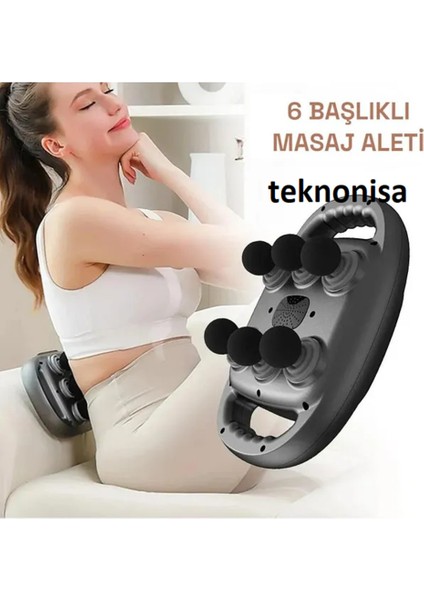 8 Başlıklı Güçlü Masaj Tabancası, 2000 Mah Batarya, Kas Rahatlatıcı ve Gevşetici Özellikli fiyatları