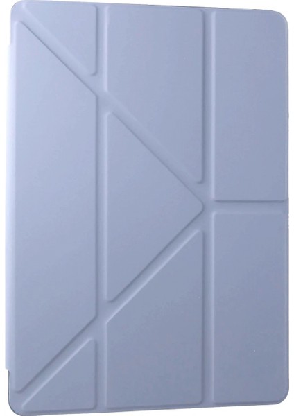 Samsung Galaxy X510 Tab S9 Fe 11 Kılıf Kalemlikli Mars Tablet Kılıfı - Açık Mor