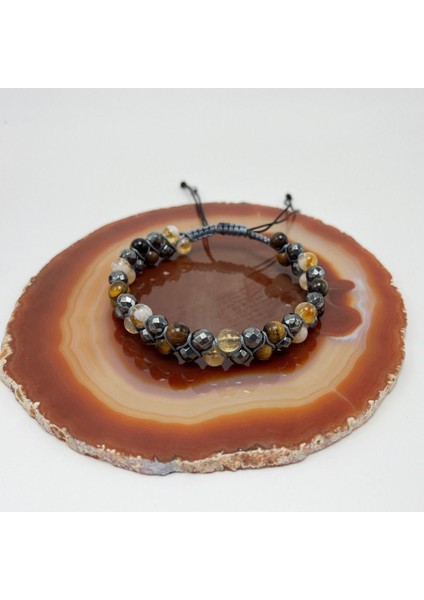 Enerji ve Özgüven Arttırıcı Taşlı Bileklik, Saf ve Doğal Tasarım indirimleri