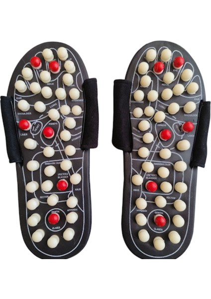38-39 Numara Ayak Masajı ve Akupunktur Terliği, Rahatlatıcı Çift Set modelleri