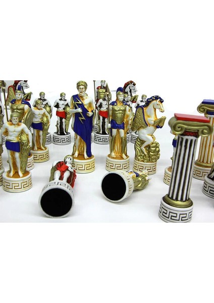 Satranç Taşı Polyester Büyükboy Herakles Dekoratif Hediyelik modelleri