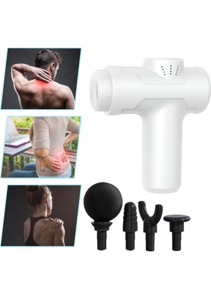 6 Hızlı Şarjlı Kas Masaj Tabancası, Rahatlatıcı ve Egzersiz Destekli, Çok Fonksiyonlu. fiyatları