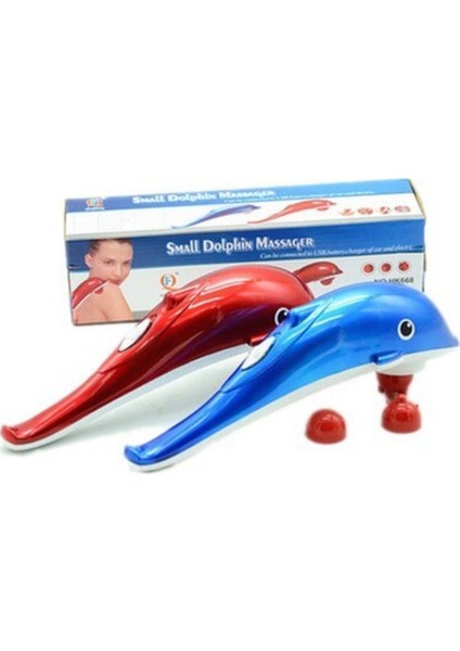 3'lü Mini Yunus Masaj Aleti, Tüm Vücut Için Hafif ve Portable Masaj Cihazı