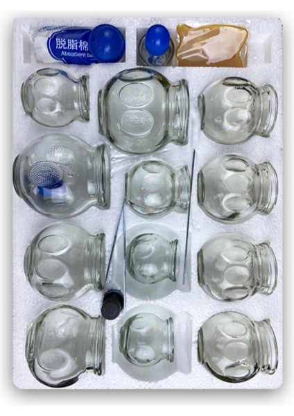 Cam Kupası ve Masaj Seti, Rahatlatıcı ve Şık Bir Yaşam Deneyimi Sunar