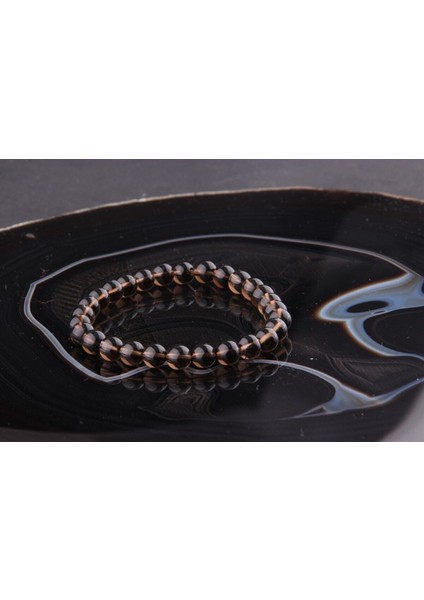 Çok Renkli Dumanlı Kuvars Taş Bileklik, 6mm, Enerji ve Şıklık Sunar fiyatları