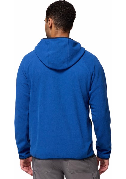 Fast Trek Overlay Kapüşonlu Tam Fermuarlı Erkek Polar Üst modelleri