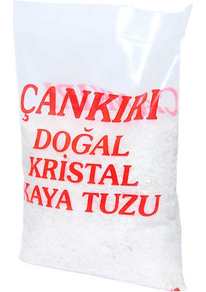 Yemeklik Doğal Kristal Kaya Tuzu Granül Çakıl Çankırı Beyaz 1000 gr fiyatları