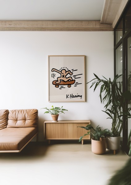 Doğal Ahşap Çerçeveli 3'lü Poster Seti, Şık ve Modern Dekorasyon Için Ideal modelleri